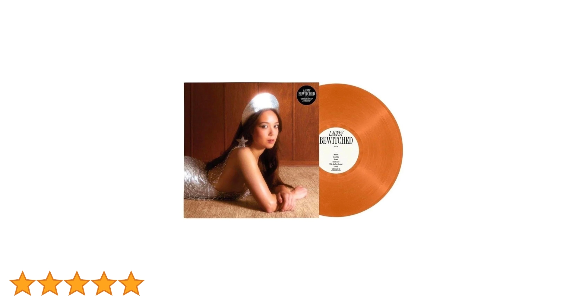 Laufey / Bewitched アナログLP レコード アルバム Laufey · Bewitched (LP) [Orange Vinyl edition] (2023)
